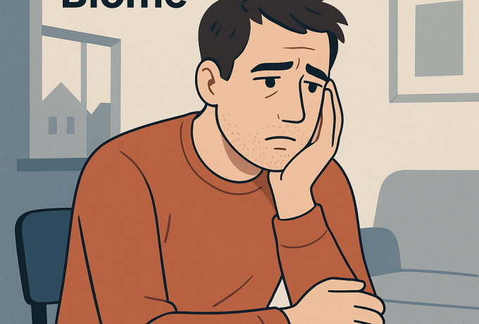 lonely isolating man