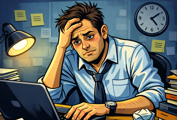 pushing through - burnout